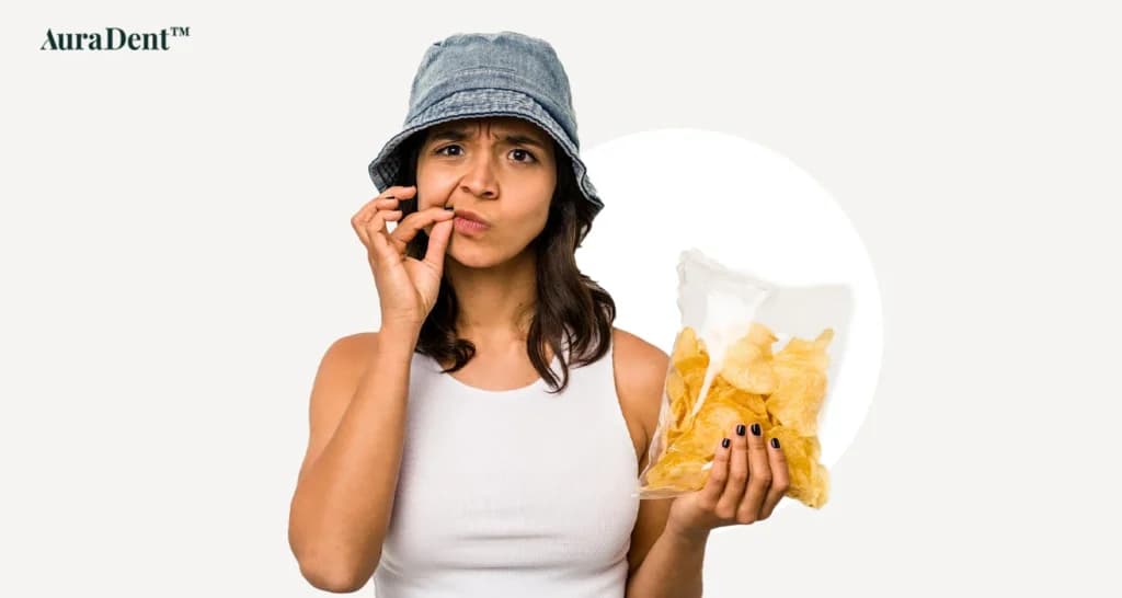 Är det lämpligt att äta chips vid ortodontisk behandling