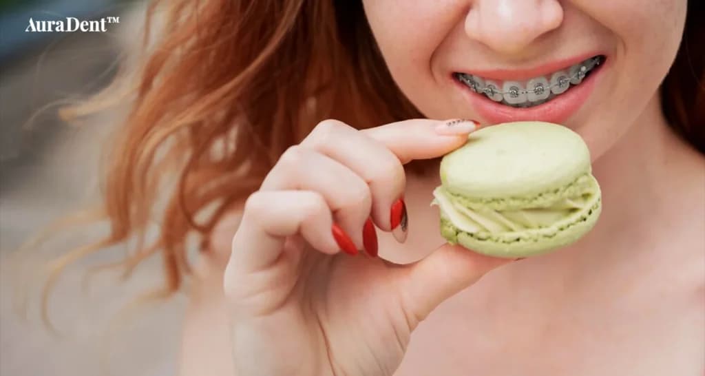 Kan man äta godis när man har tandställning